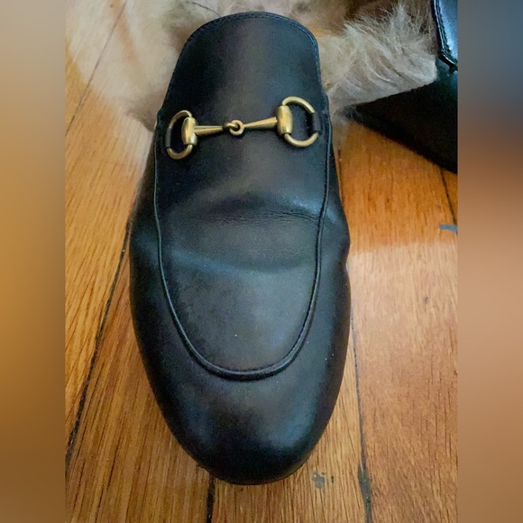 Gucci Princeton slide with fur/black - Picture 4 of 7